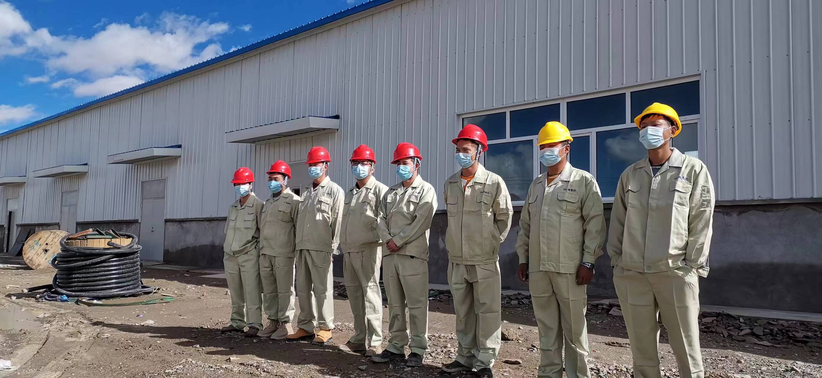 唯赛勃工程队顺利抵达结则茶卡进行中试项目施工